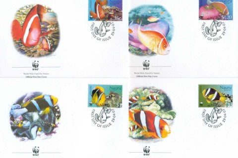 Nauru-2003 WWF Sea Anemones & Anemone fishes