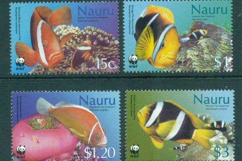 Nauru-2003 WWF Sea Anemones & Anemone fishes
