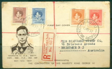 Nauru-1937-KGVI-Coronation-tones-FDC
