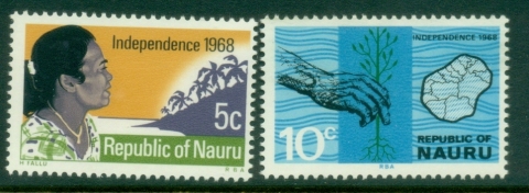 Nauru-1968-Independence-MUH