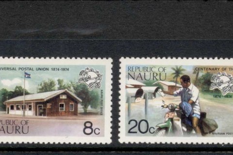 Nauru-1974-UPU-centenary-MUH
