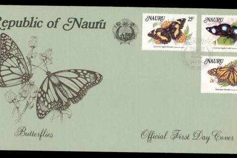 Nauru-1984-Butterflies-FDC