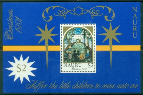 Nauru-1991-Xmas-MS-MUH