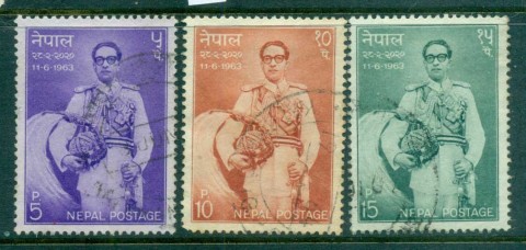 Nepal-1963-King-Mahendra-Birthday-FU-lot83200