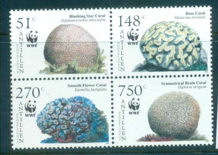 Netherlands-Antilles-2005 WWF Caribbean Corals