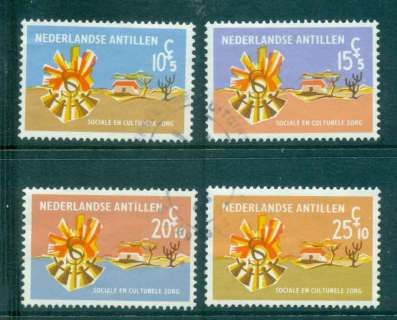 Netherlands-Antilles-1965-Social-Cultural-Institutions-FU-Lot47107