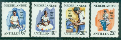 Netherlands-Antilles-1966-Child-Welfare-Nurse-MUH