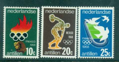 Netherlands-Antilles-1968-Mexico-Olympics-MUH-Lot47168