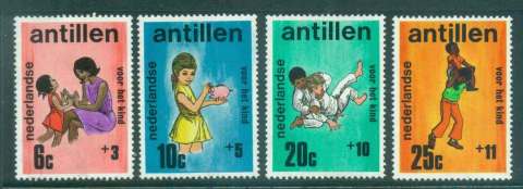 Netherlands-Antilles-1970-Child-Welfare-Children-FU-Lot47111