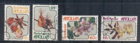 Netherlands-Antilles-1978-Flowers-FU