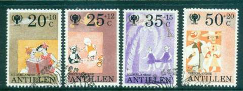 Netherlands-Antilles-1979-Child-Welfare-IYC-FU-Lot47112