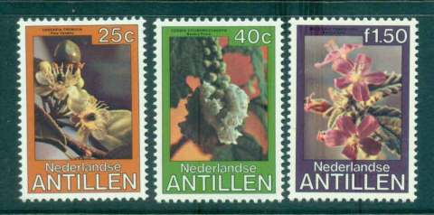 Netherlands-Antilles-1979-Flowering-Trees-MUH-Lot47172