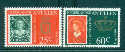 Netherlands-Antilles-1980-Abdication-of-Queen-Juliana-FU-Lot47099