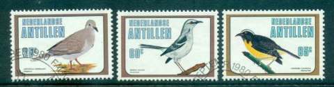 Netherlands-Antilles-1980-Birds-FU-Lot47096