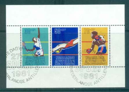 Netherlands-Antilles-1981-Sporting-Events-MS-FU-Lot47118