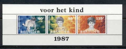 Netherlands-Antilles-1987-Welfare-Child-Care-Programs-MS-MUH