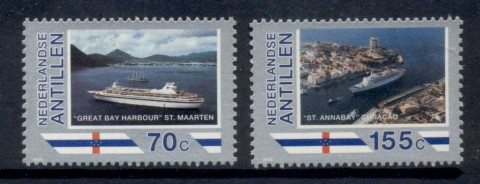 Netherlands-Antilles-1989-Cruise-Ships-MUH