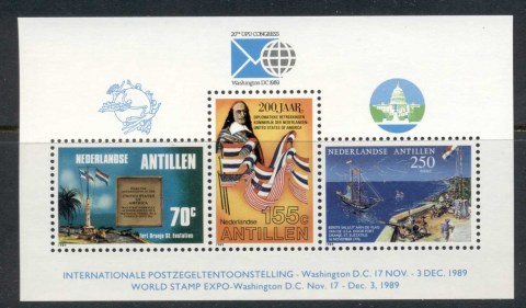 Netherlands-Antilles-1989-UPU-Congress