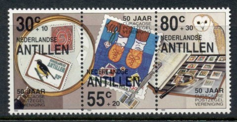 Netherlands-Antilles-1989-Welfare-Curacao-Stamp-Assoc-MUH