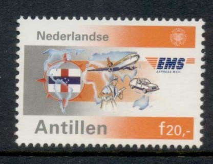 Netherlands-Antilles-1990-Express-Mail-Service-MUH