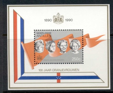 Netherlands-Antilles-1990-Netherlands-Queens-MS-MUH