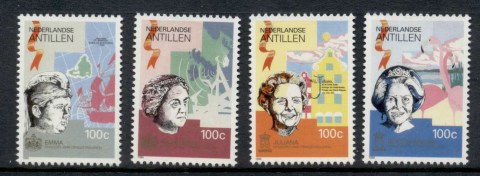 Netherlands-Antilles-1990-Netherlands-Queens-MUH