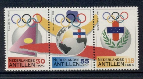 Netherlands-Antilles-1992-Welfare-Olympic-Committee-MUH