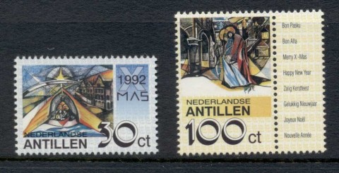 Netherlands-Antilles-1992-Xmas-MUH