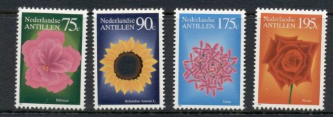 Netherlands-Antilles-1993-Flowers-MUH