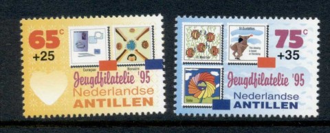 Netherlands-Antilles-1995-Welfare-Youth-Philately-MUH