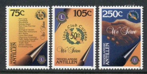 Netherlands-Antilles-1996-Curacao-Lions-Club-MUH