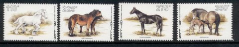 Netherlands-Antilles-1996-Horses-MUH