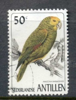 Netherlands-Antilles-1997-Birds-50c-FU