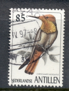 Netherlands-Antilles-1997-Birds-85c-FU