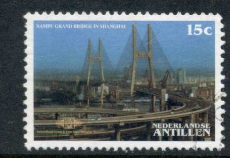 Netherlands-Antilles-1997-Shanghai-Stamp-Ex-15c-FU