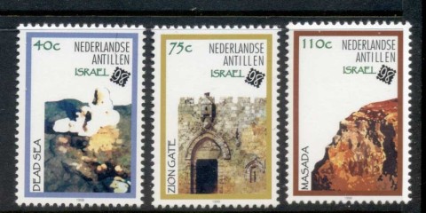 Netherlands-Antilles-1998-Israel-World-Stamp-Ex-MUH