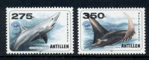 Netherlands-Antilles-1998-Mail-Service-Privatization-225c-FUInternational-Year-of-the-Ocean-MUH