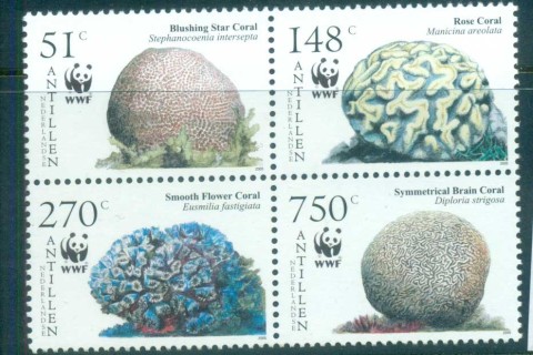 Netherlands-Antilles-2005 WWF Caribbean Corals