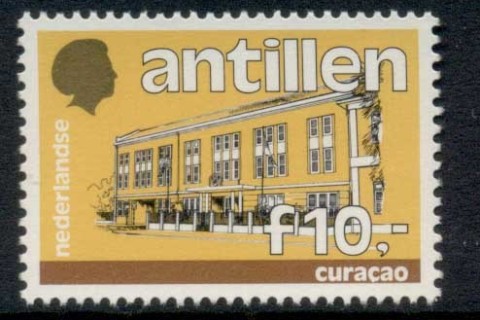 Netherlands-Antilles-1985-89-Government-Buildings-10f-MUH