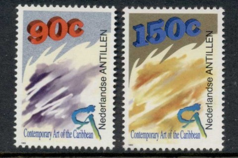 Netherlands-Antilles-1993-Contemporary-Art-MUH