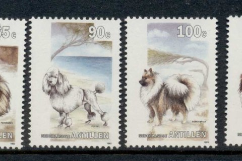 Netherlands-Antilles-1993-Dogs-MUH