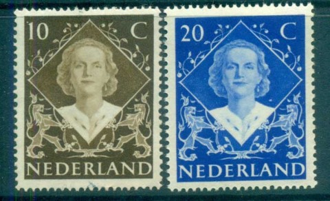 Netherlands-1948-Queen-Wilhemina-Investiture-MLH-lot76638