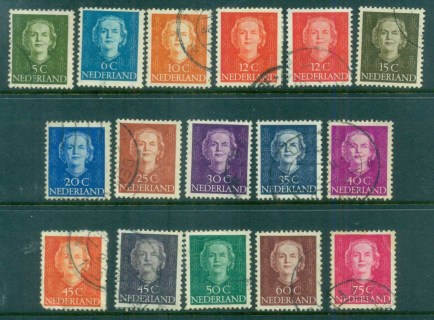 Netherlands-1949-Queen-Juliana-FU-lot76639