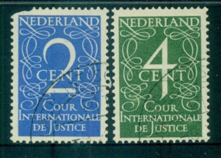 Netherlands-1950-International-Court-of-Justice-2c-Short-corner-TL-FU-lot76831