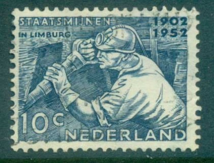 Netherlands-1952-Mining-Chemical-Industries-FU-lot76642