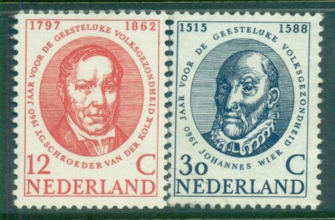 Netherlands-1960-Mental-Health-Year-MLH-lot76656