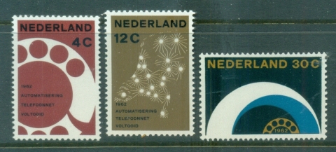 Netherlands-1962-Telephone-Network-MUH-lot76662