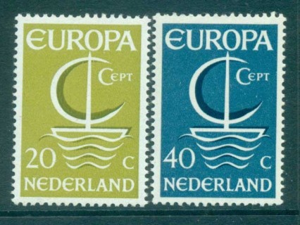 Netherlands-1966-Europa-MUH-lot76689