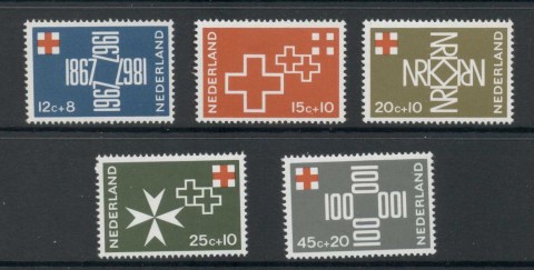 Netherlands-1967-Red-Cross-Centenary-MUH