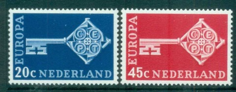 Netherlands-1968-Europa-MUH-lot76700